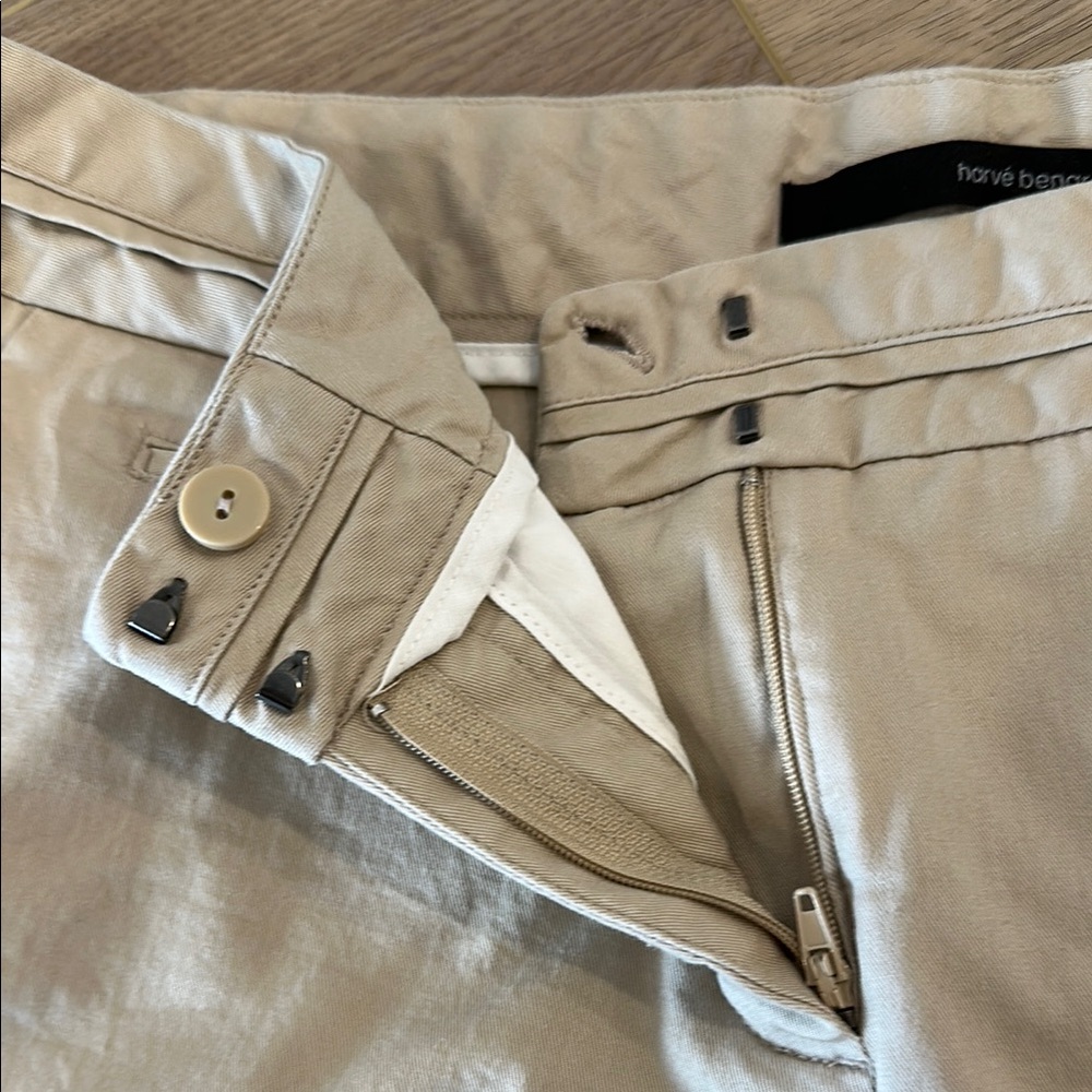 3/$15 Harve Benard Tan Shorts Tailored Fit 98% Cotton Sz 10 - Picture 7 of 7